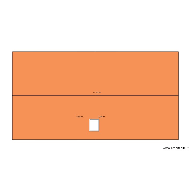 np1. Plan de 3 pièces et 77 m2