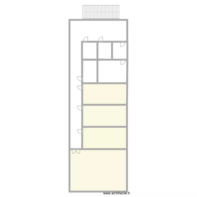 Edmond Vaucher2. Plan de 4 et 173 m² Edmond Vaucher2. Plan de 4 et 173 m²