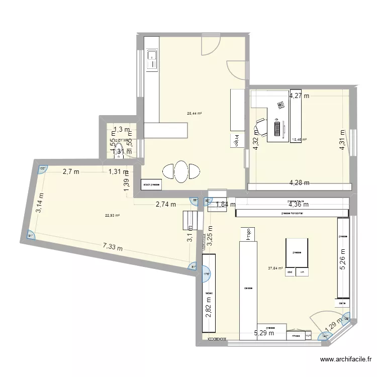 tabac chez matthieu 2. Plan de 3 et 111 m² tabac chez matthieu 2. Plan de 3 et 111 m²
