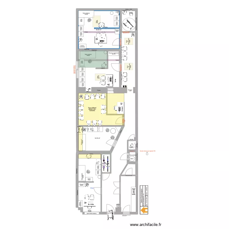 CabGyneco_NewAmenagement_V6. Plan de CabGyneco_NewAmenagement_V6. Plan de
