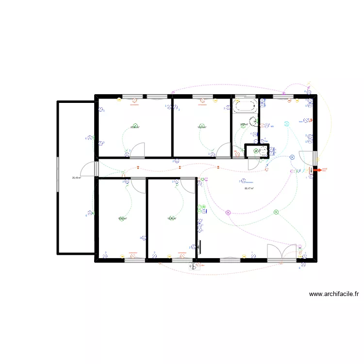 totti cuers. Plan de 