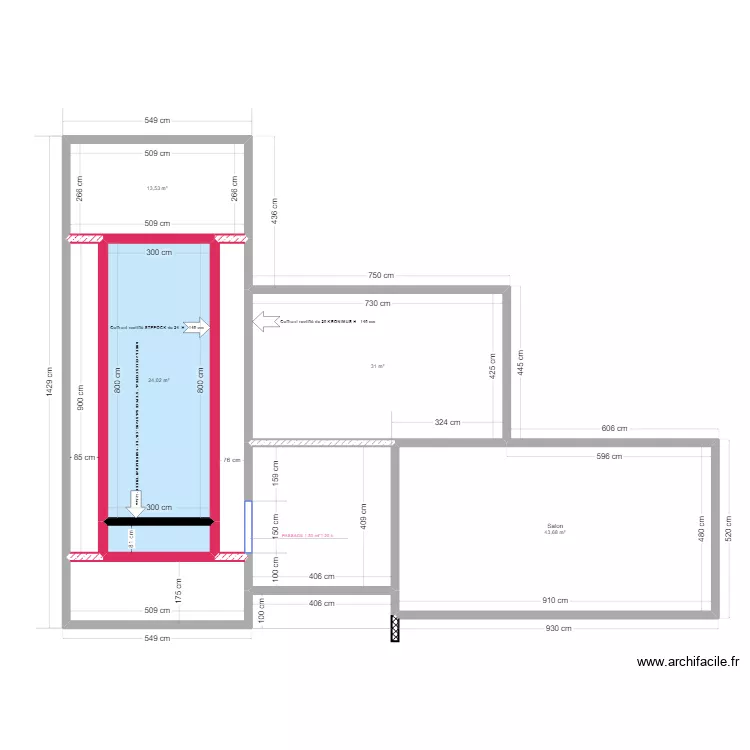 CAYROL VS CUISINE ET PISCINE. Plan de CAYROL VS CUISINE ET PISCINE. Plan de