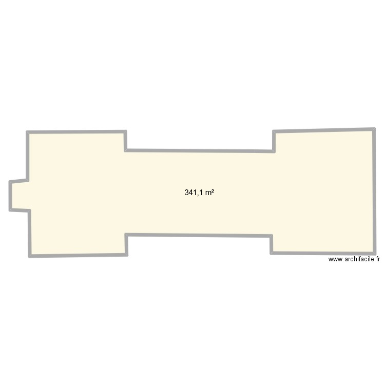 76108-BG-Local scouts. Plan de 1 pièce et 341 m2