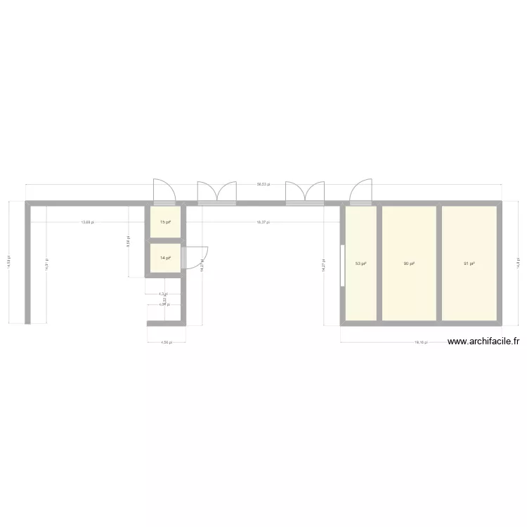 ST CH GR Eglise. Plan de 