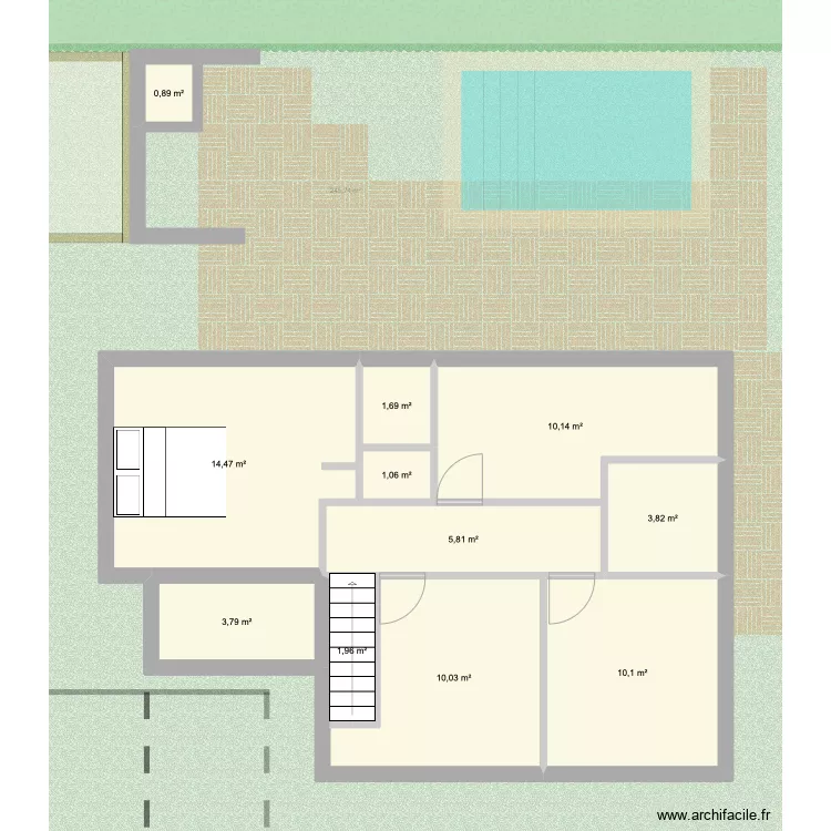 futur projet. Plan de 