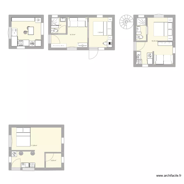 Ste-Th&eacute;r&egrave;se v0. Plan de 