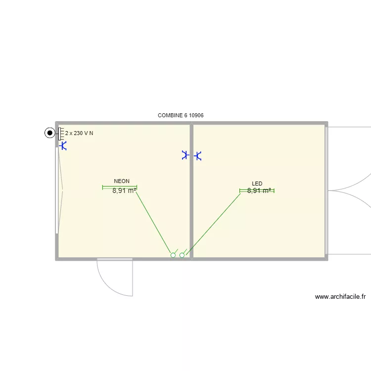 6 10906. Plan de 