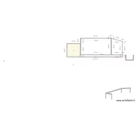 PLAN DE COUPE AVEC PISCINE