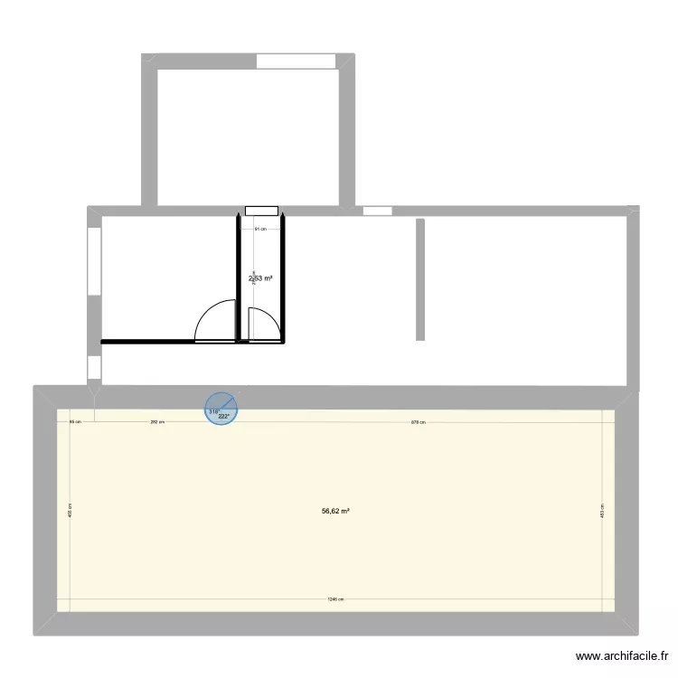 villa la bedoule. Plan de 