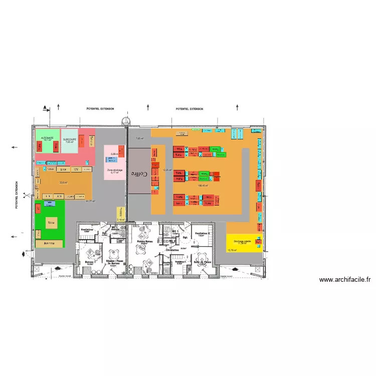Sim 3: inversion batiment+coffre. Plan de Sim 3: inversion batiment+coffre. Plan de