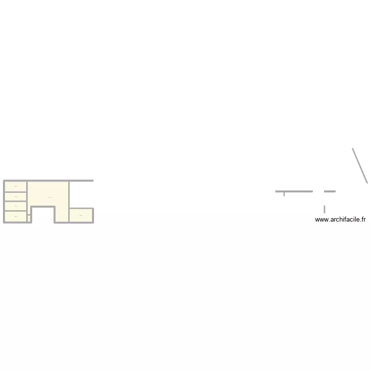 maison. Plan de maison. Plan de