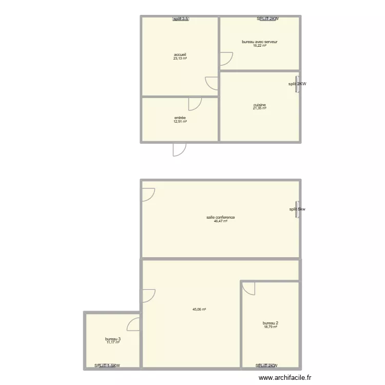 plan 1 thury. Plan de 8 Pièces et 195 m² plan 1 thury. Plan de 8 Pièces et 195 m²