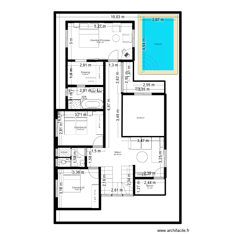 Nwinga. Plan de 13 et 271 m² Nwinga. Plan de 13 et 271 m²