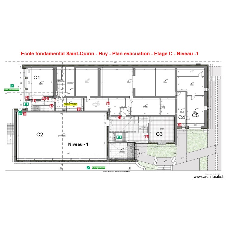 Saint-Quirin Huy - Evacuation C. Plan de 0 pièce et 0 m2 Saint-Quirin Huy - Evacuation C. Plan de 0 pièce et 0 m2
