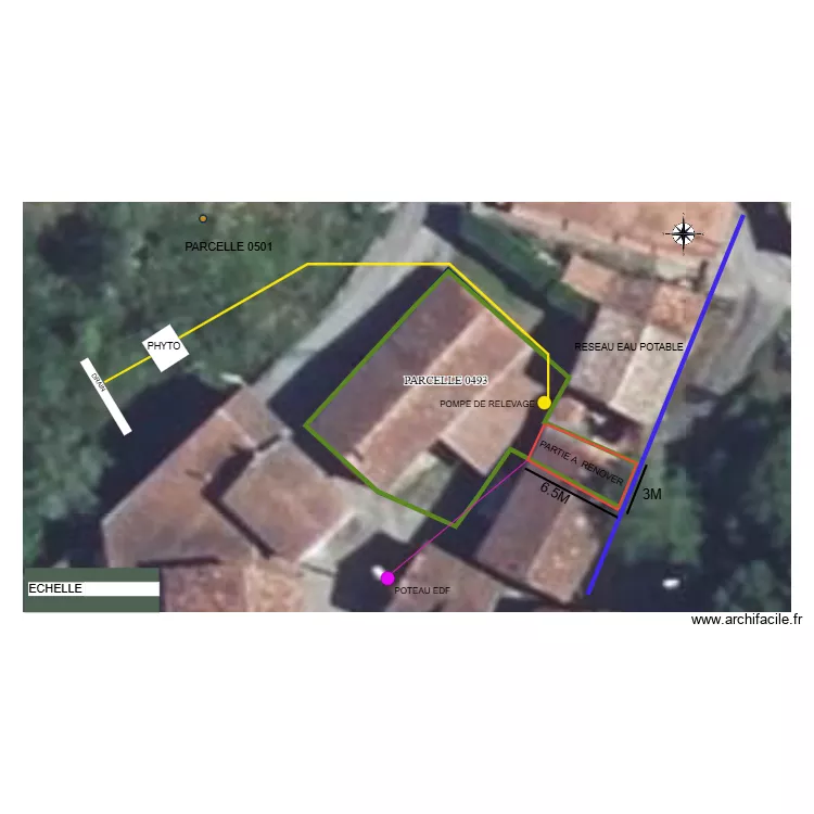plan de masse fin sadegh. Plan de 