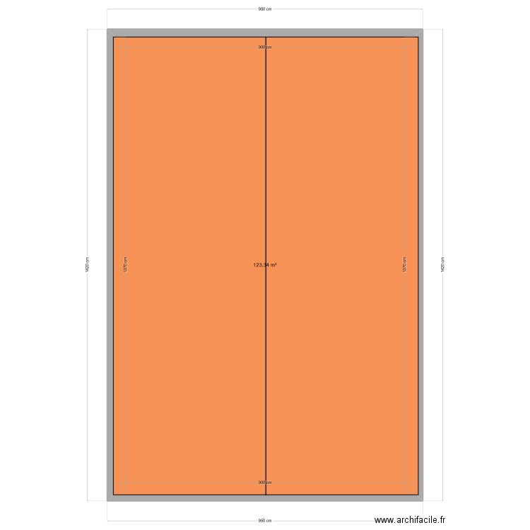 toiture vue de dessus pavillon longueau. Plan de 0 pièce et 0 m2