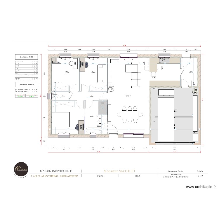 DeuxiemeJEt. Plan de 0 pièce et 0 m2 DeuxiemeJEt. Plan de 0 pièce et 0 m2