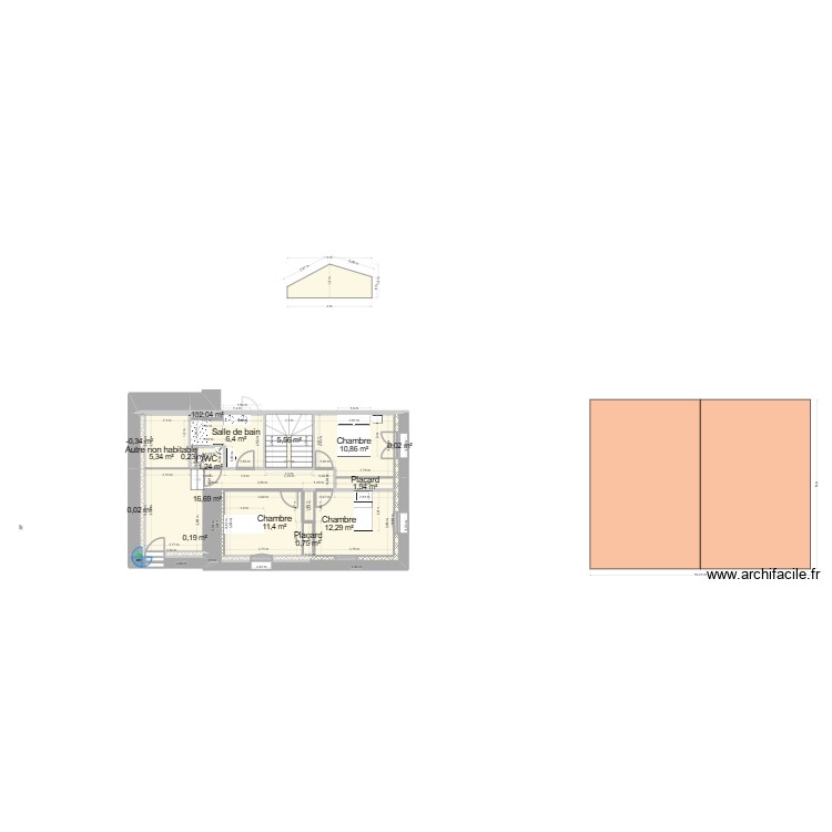 rdc maison rochette3. Plan de 0 pièce et 0 m2