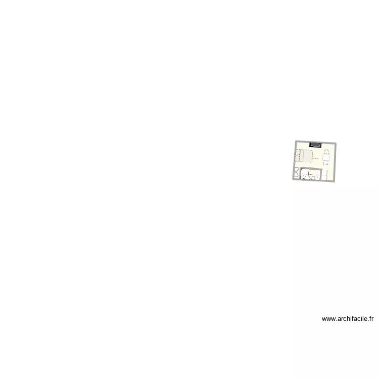 Natasha. Plan de 2 et 19 m² Natasha. Plan de 2 et 19 m²