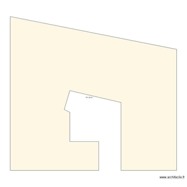 13 SEGUR. Plan de 1 pièce et 187 m2