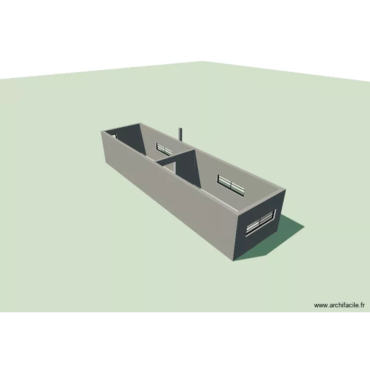 Dépôt. Plan de 2 et 37 m² Dépôt. Plan de 2 et 37 m²