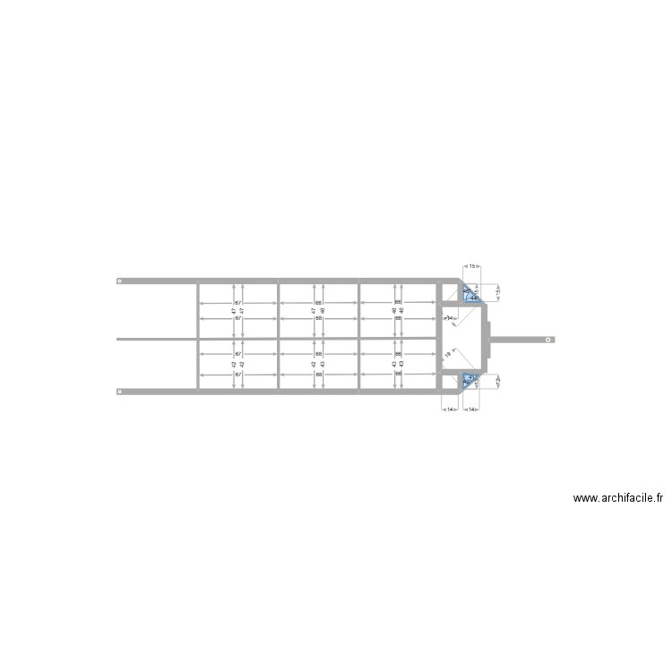 multi commande. Plan de 10 pièces et 2 m2