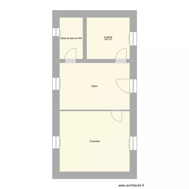 RDV Vialet. Plan de 4 et 55 m² RDV Vialet. Plan de 4 et 55 m²