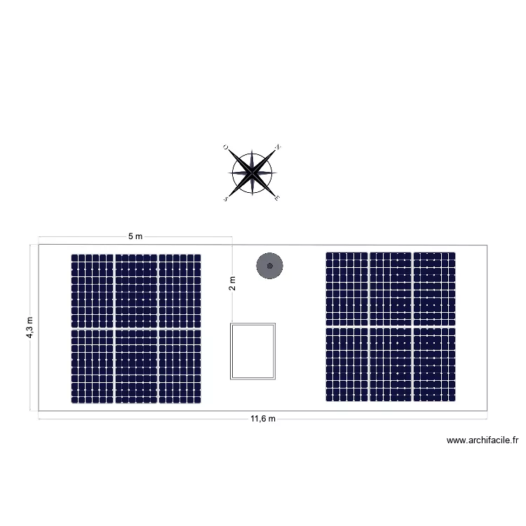 MAISON STELLATO. Plan de 