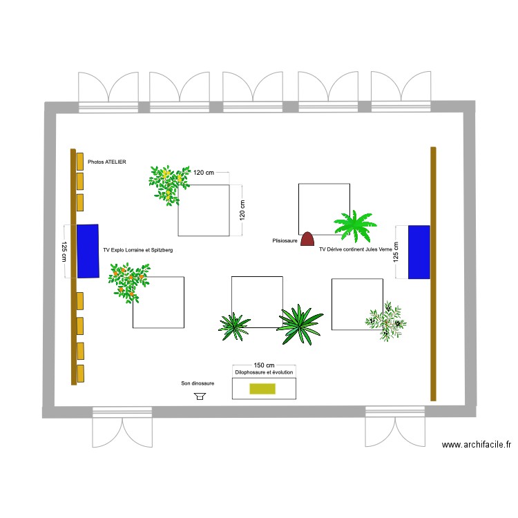 WOIPPY DINOSAURE. Plan de 0 pièce et 0 m2