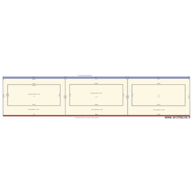 1385 Littoral F Misral. Plan de 8 pièces et 1190 m2