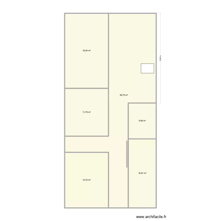 maison Jimenez. Plan de 