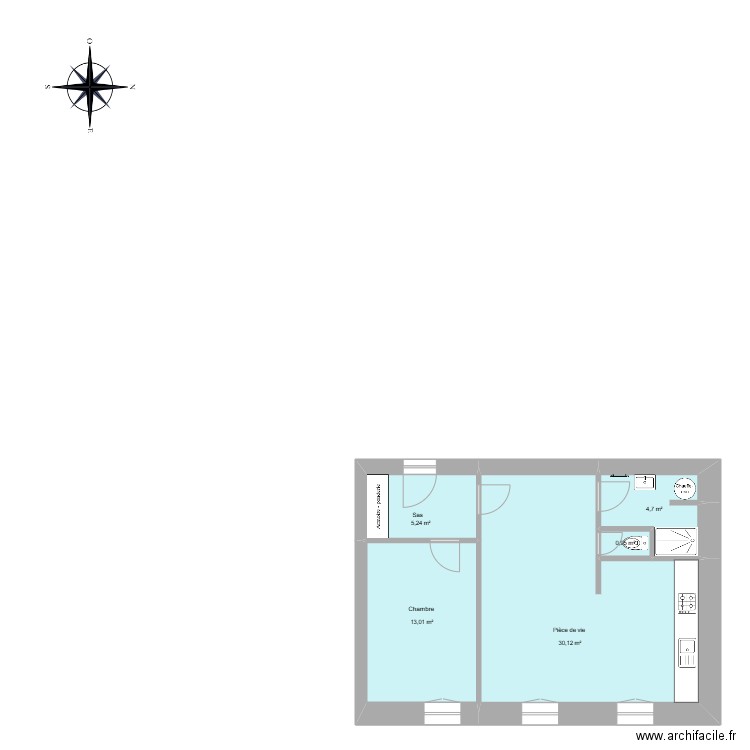 Maison ABC Les Cascades. Plan de 0 pièce et 0 m2