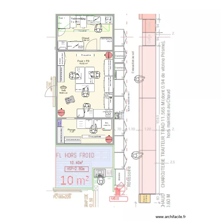 Saone v1. Plan de 3 et 36 m² Saone v1. Plan de 3 et 36 m²