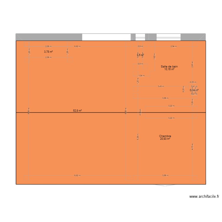 garage. Plan de 0 pièce et 0 m2