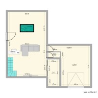 plan maison etage 2