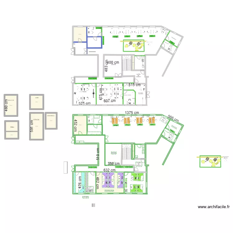 PROD EMBOUT VILLENEUVE LE ROI II. Plan de 