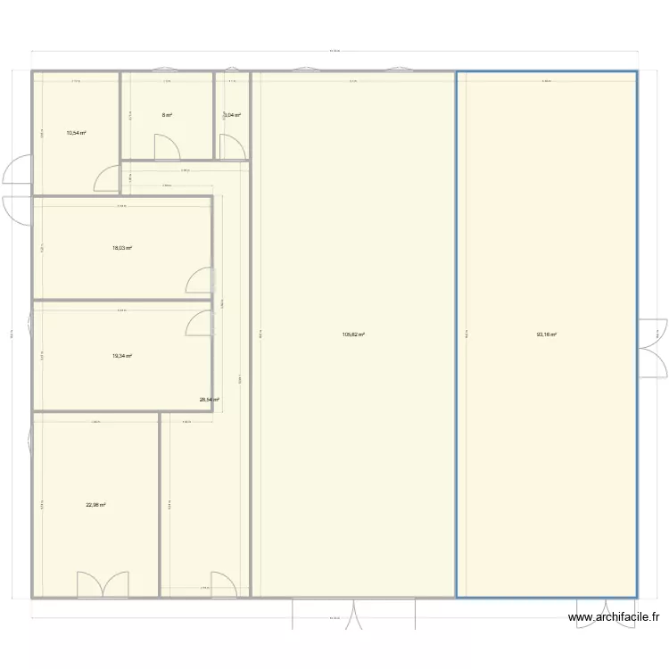 Grange Bast. Plan de 