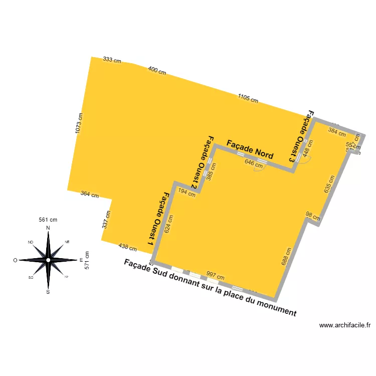 plan MaisonVernoil. Plan de 