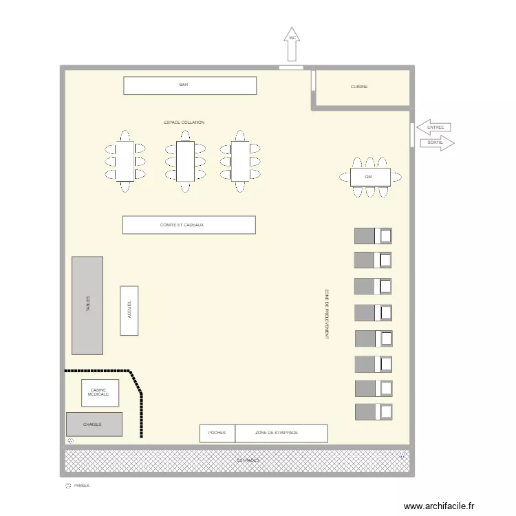SAINT AMAND / CLS. Plan de 