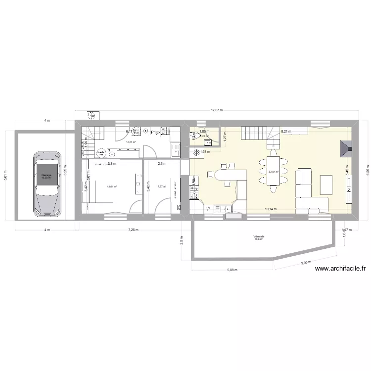 maison projet. Plan de 0 pièce et 0 m2 maison projet. Plan de 0 pièce et 0 m2