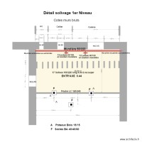 Détail solivage 1er Niveau