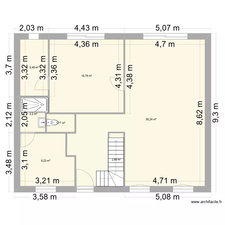 Jouy en josas. Plan de 