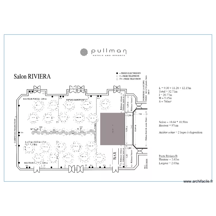 plan pullman. Plan de 