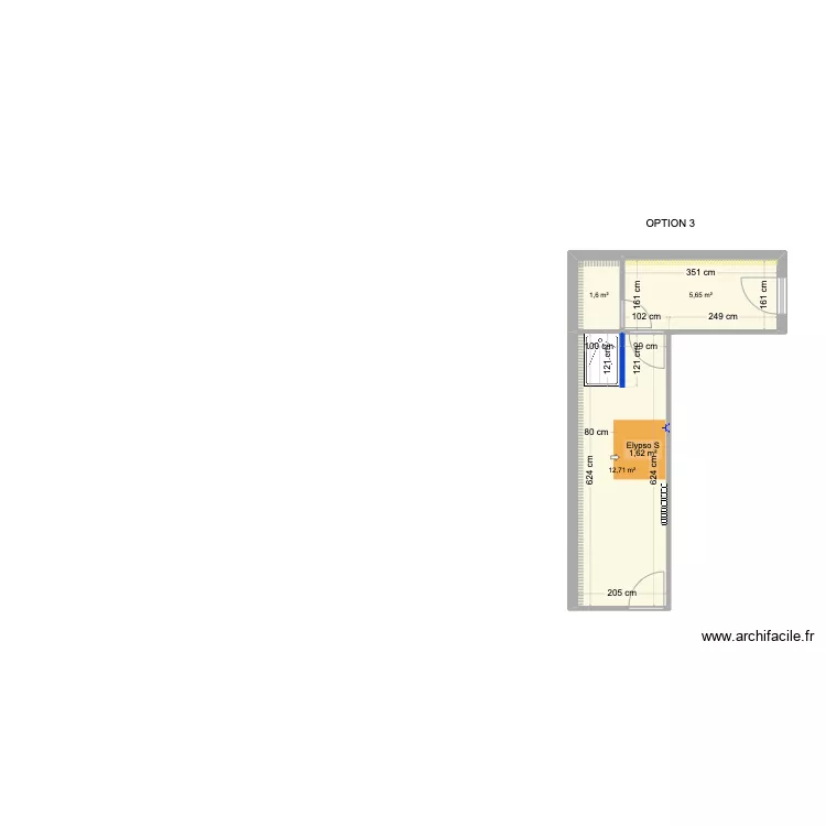 CHEZALVIEL OPTION 3. Plan de CHEZALVIEL OPTION 3. Plan de