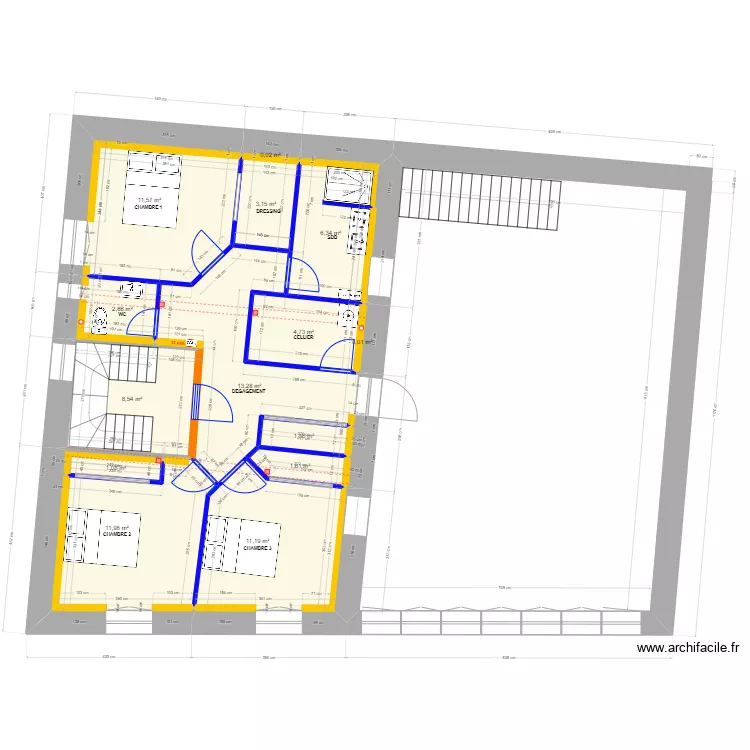 THUONG R+1 révision 1. Plan de THUONG R+1 révision 1. Plan de