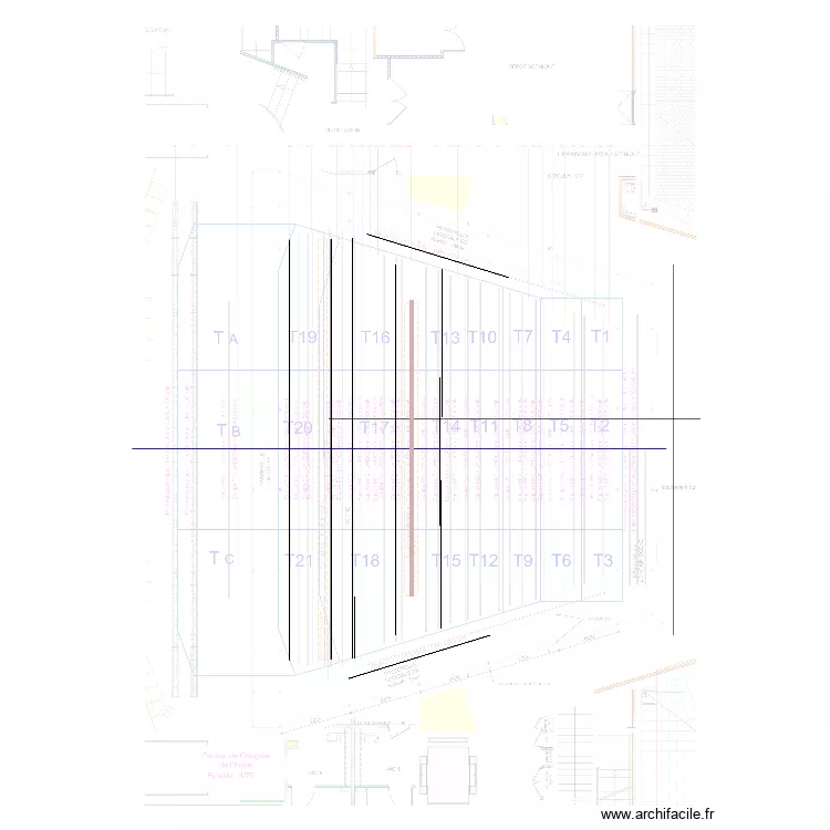 Plateau pendrions. Plan de Plateau pendrions. Plan de