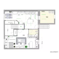 Sous sol sans meuble avec rangement
