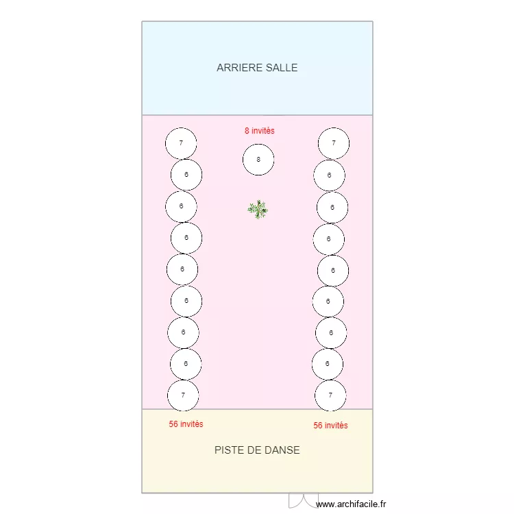 Alicia Anthony 3. Plan de 3 pièces et 246 m²