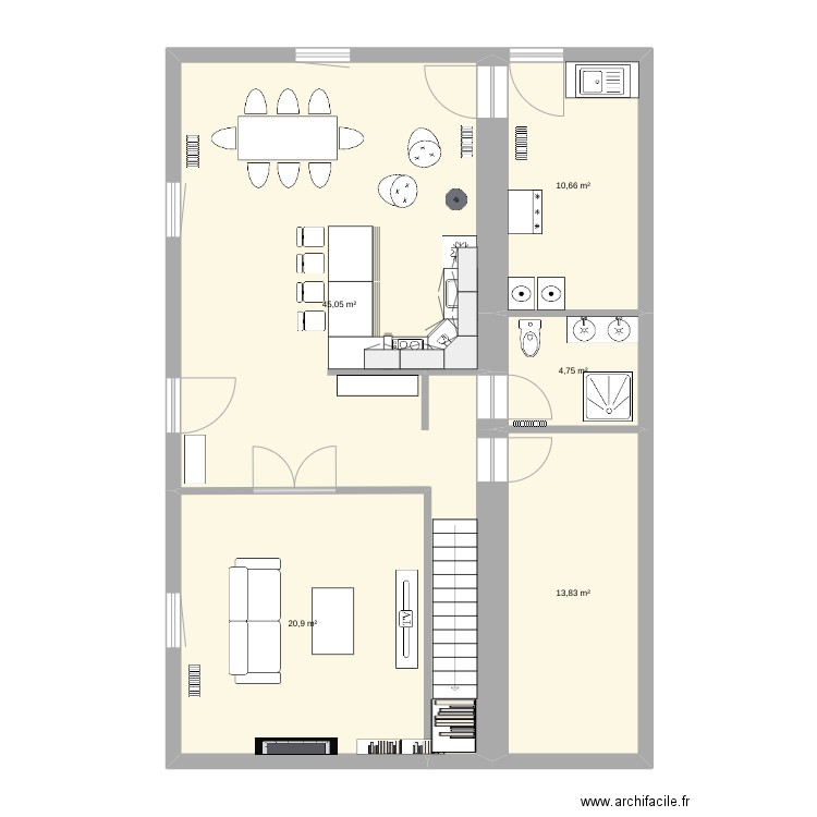 RDCTESTSONNY. Plan de 0 pièce et 0 m2
