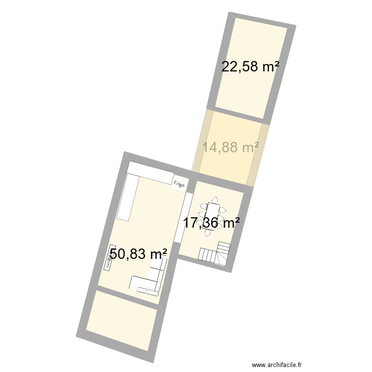 graal v2. Plan de 10 pièces et 197 m2